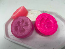 Load image into Gallery viewer, Loofah Soap Bars- Peony &amp; Blush Suede
